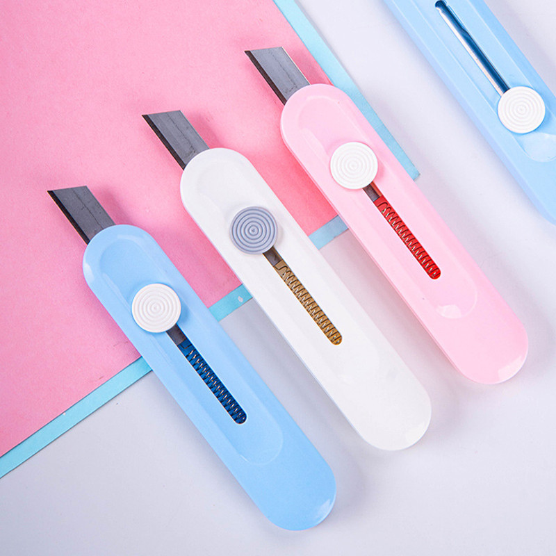 Simple High-Appearance Long Utility Knife Student Art Hand-Cutting Paper Knife WJ679