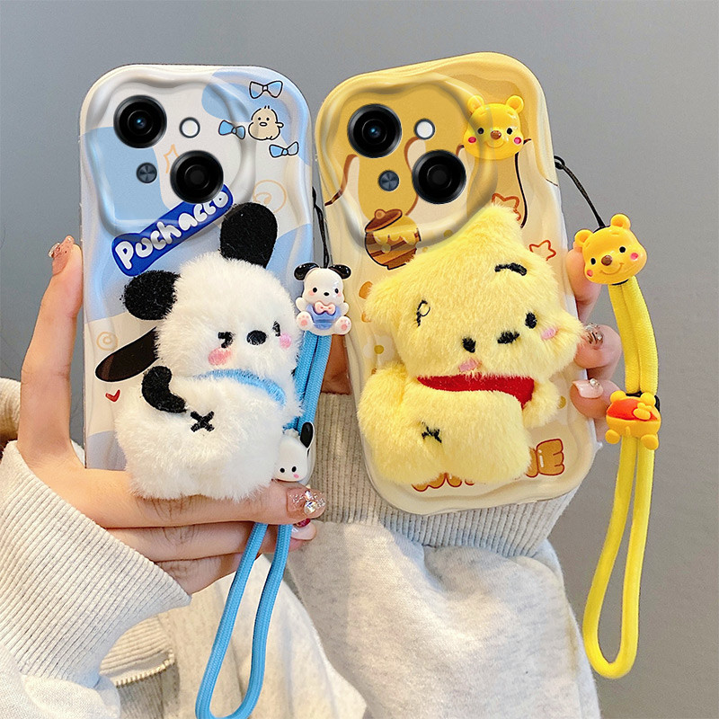 ปลอกตุ๊กตาตุ๊กตาสําหรับ Tecno Pop 9, Spark GO 1, GO 2025,เคสโทรศัพท์ ,เคสป้องกันอินเทรนด์ที่ประณีตใหม่ยอดนิยม