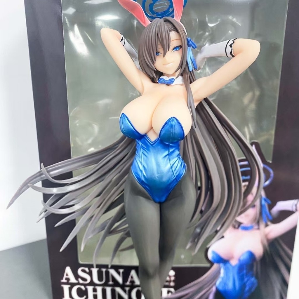 Azure Archives Ichinose Asuna Bunny Girl Desktop Figure โมเดลอนิเมะสองมิติ