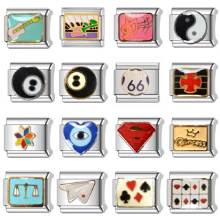 รูปแบบเพลงโมดูลอิตาลีฟรีสร้อยข้อมือประกบ