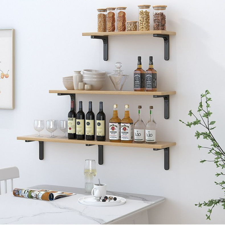 ♚-♚Wall Shelf Partition Wall-Mounted Single Shelf Bracket