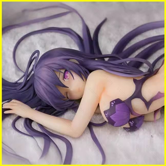 Bx DATE A LIVE Action Figure Yatogami Tohka Sleeping ตําแหน่งสาวสวยตุ๊กตาของเล่นเครื่องประดับรถ