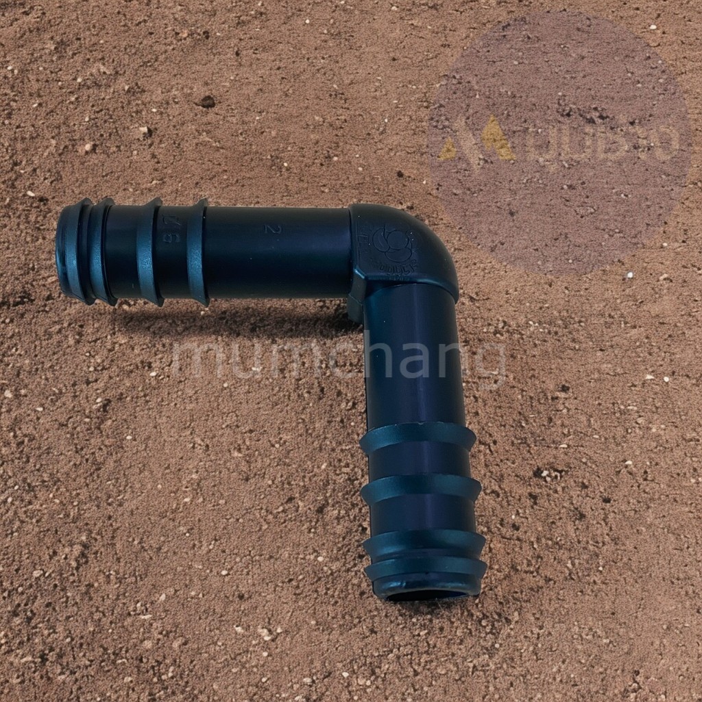 SUPER PRODUCTS ข้อต่องอ รุ่น EB 16 mm (1แพ็ค/10 ตัว) PE Connectors ข้อต่อท่อพีอี