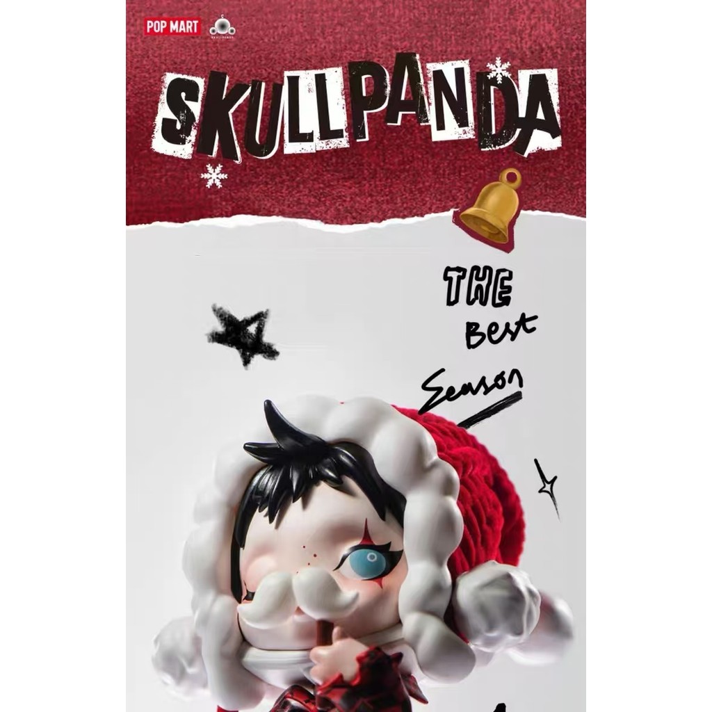 Popmart SKULLPANDA The Best Wish Time Come to Wish Series รูป Mystery Box ของเล่นของขวัญ