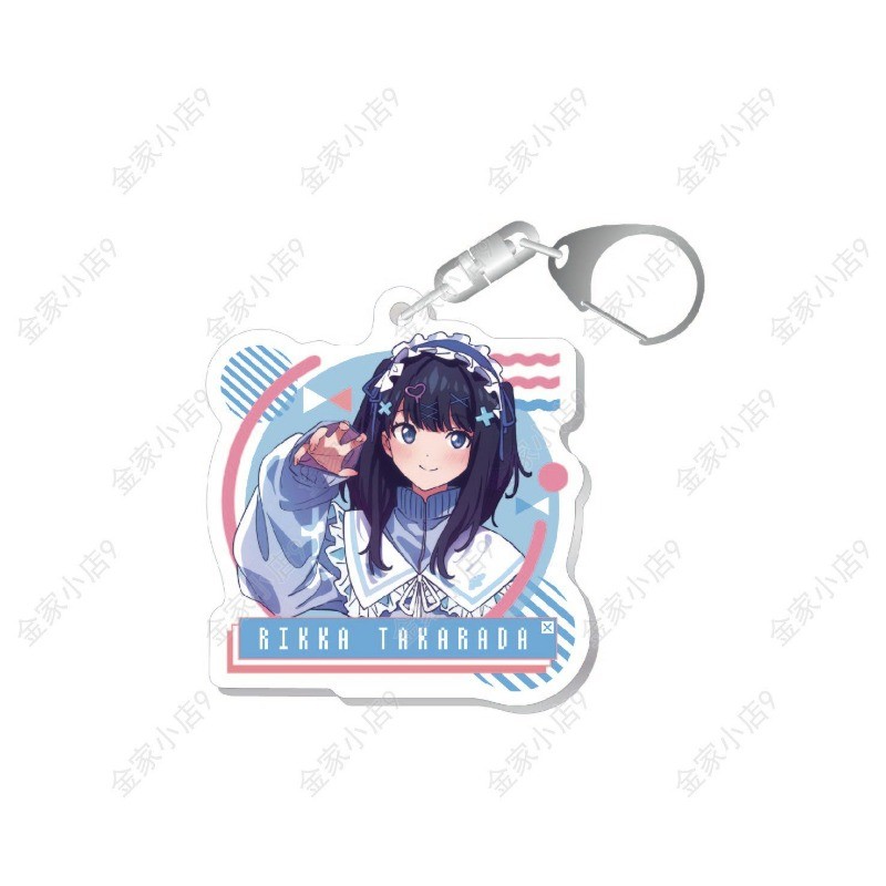 Gridman UNIVERSE แผ่นตกแต่งโต๊ะ Takarada Rikka ยืนคอลเลกชันเครื่องประดับ Accesorios Yume Minami อะคริลิคตุ๊กตาของขวัญ - รูปที่ 5