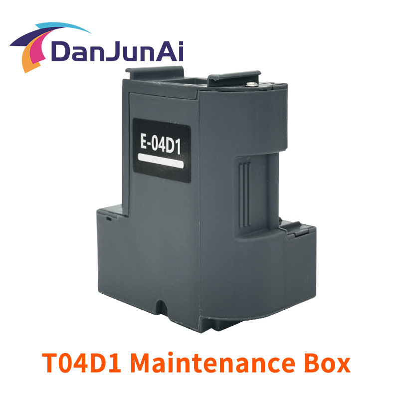 T04D1 หมึกบํารุงรักษากล่องสําหรับ EPSON ET 2756 2760 3710 3760 3843 4760 M3140 M3180 XP5115 C13T04D1