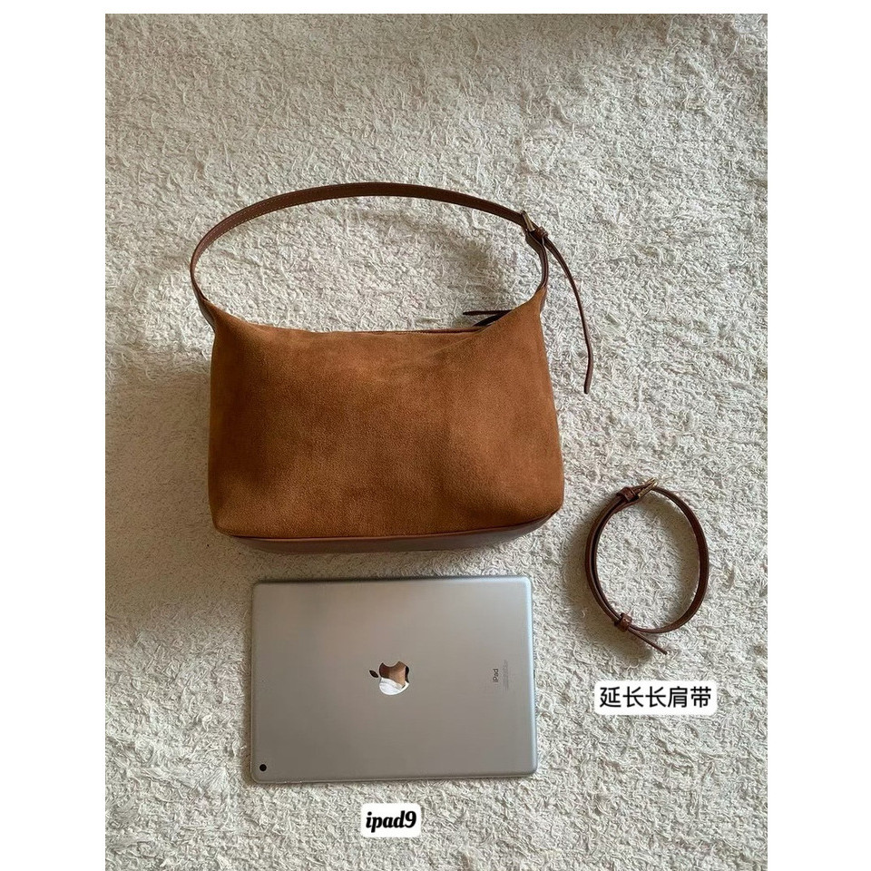 ฤดูใบไม้ร่วงและฤดูหนาวเวอร์ชั่นเกาหลี Retro Suede Simple dumpling BAG