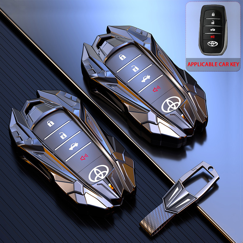 เคสกุญแจรถยนต์  TOYOTA Fortuner 2017 - 2018 Hilux Fortuner GR Sport 2022 - 2023 Camry 2024 ปลอกกุญแจ