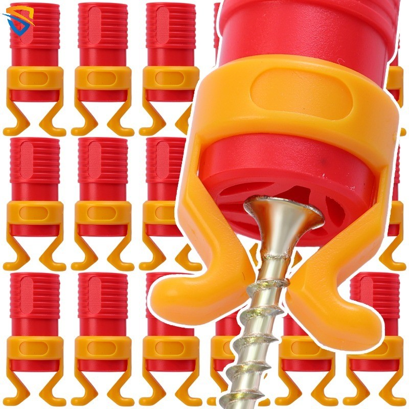 เจาะพลาสติก Clamp สกรู Retainers Drywall บิตไขควง Grippers ปรับปรุงบ้าน อุปกรณ์งานไม้ที่ใช้งานได้จริง