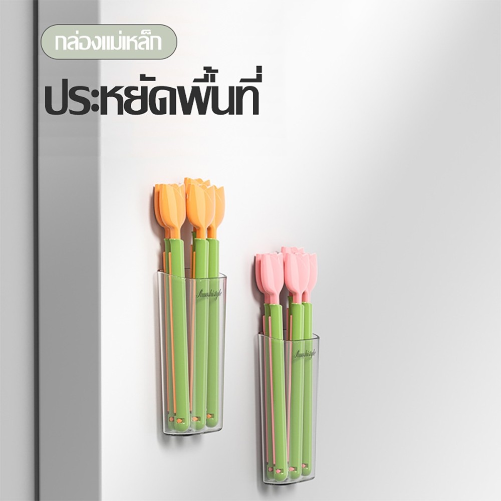 Sealing clip 5 ชิ้น+กล่องแม่เหล็ก แม่เหล็กติดตู้เย็น คลิปปิดผนึก พลาสติก ปิดผนึกถุงอาหาร คลิปหนีบขนม พลาสติก - รูปที่ 4