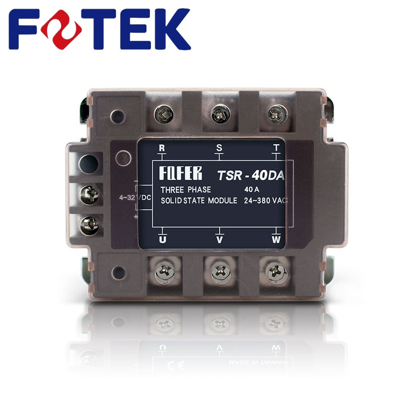FOTEK โซลิดสเตตรีเลย์ TSR-25DA TSR-40DA TSR-50DA TSR-75DA TSR-40DA-H TSR-50DA-H TSR-75DA-H TSR-25DA-H