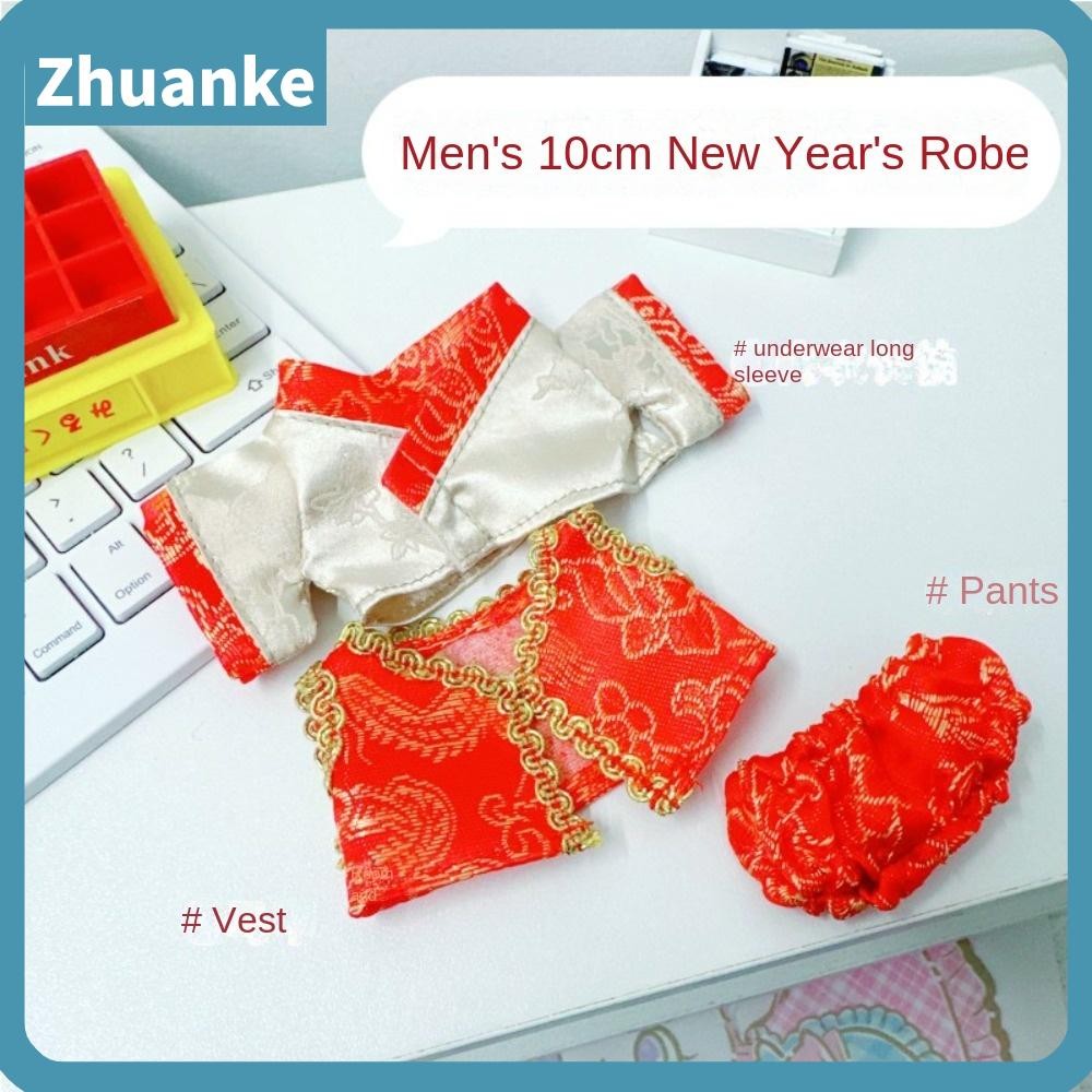 Zhuanke Labubu บอดี้สูท, น่ารักเปลี่ยนได้ Labubu ตุ๊กตาเสื้อผ้า, แฟชั่นการ์ตูนตุ๊กตาทํามืออุปกรณ์เสริมสําหรับ 17 ซม. Labubu ตุ๊กตา