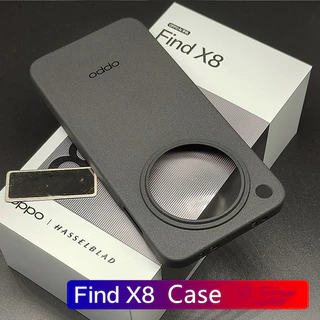 For OPPO Find X8/X8 Pro Original Phone Case Ultra Slim Soft Back Case Shockproof Matte Luxury Rubber Skin Cover Anti-Fingerprint