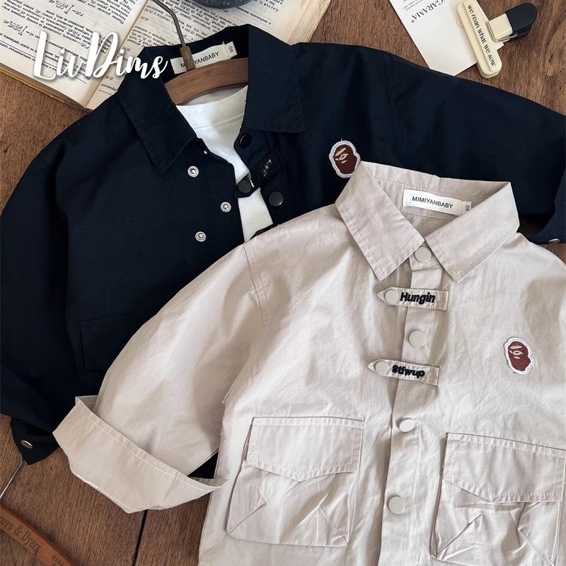 เสื้ออเนกประสงค์สำหรับเด็ก, เสื้อแจ็คเก็ตกระเป๋าขนาดใหญ่พิมพ์ลาย