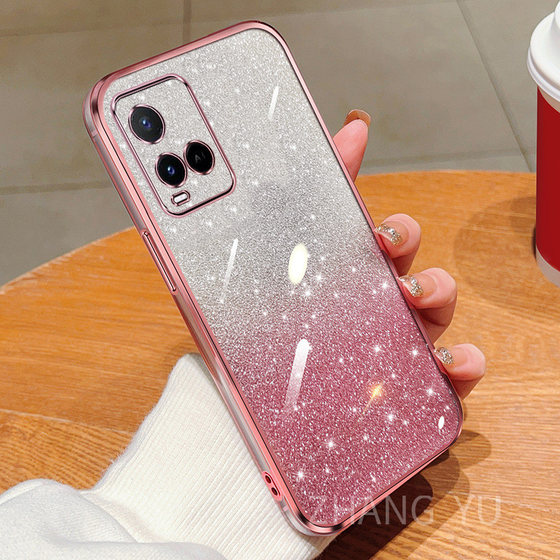 กันกระแทกcase สําหรับ Vivo Y21 Y21S Y33S 4G Y21A Y21T เคสโทรศัพท์หมีแต่งหน้ากระจกใหม่สร้อยข้อมือเคสโทรศัพท์ ราคา ถูกที่สุด ดีลบีเคเค แกลเลอรีภาพที่ 8