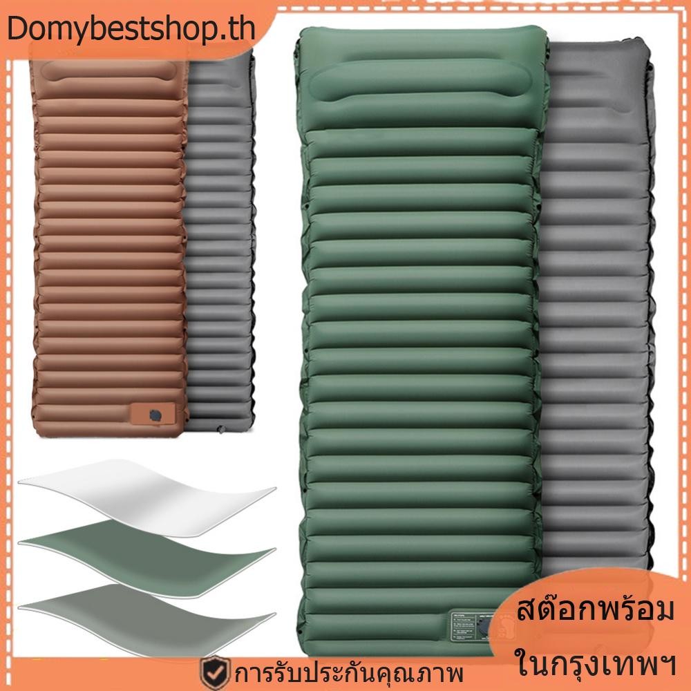 10 ซม.Camping Air Mattress กันน้ําน้ําหนักเบา Air Cushion สําหรับเดินป่า Trekking [Domybestshop.th]