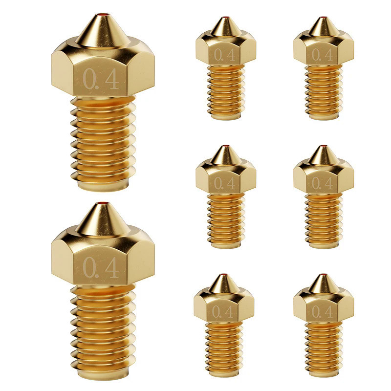0.4mm Brass Nozzles  3D Printer Hot End 0.4mm Brass Nozzles for Anycubic kobra ,kobra Neo,kobra go,M