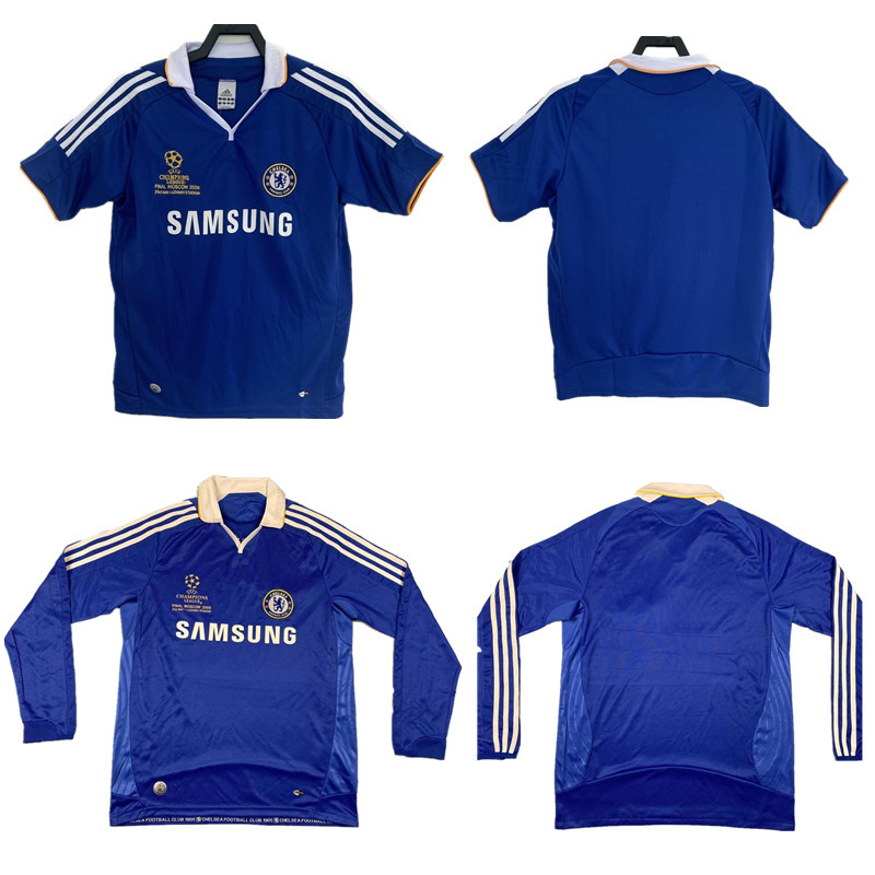 2008-09 UCL FINAL Chelsea Home Retro แขนยาว