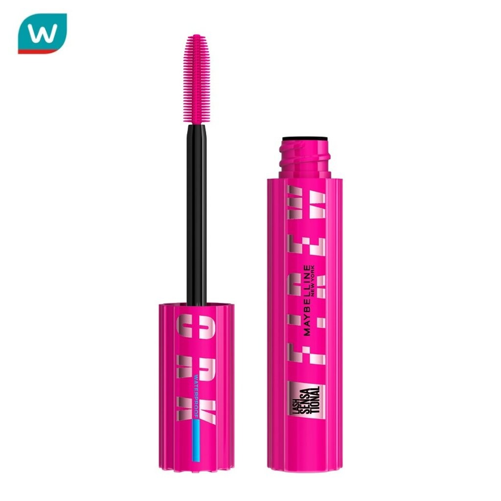 Maybelline เมย์เบลลีน นิวยอร์ก แลช เซนเซชั่นแนล ไฟร์เวิร์ค วอเตอร์พรู๊ฟ มาสคาร่า 8.75ก. แบล็ค