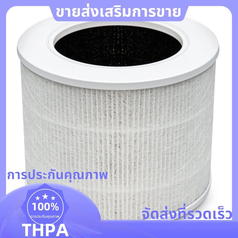 ตัวกรองทดแทนสําหรับเครื่องฟอกอากาศ LEVOIT Core Mini Part Core Mini-RF,H13 ตัวกรอง HEPA 3In1 ตัวกรองคาร์บอนที่เปิดใช้งาน paudnef.th