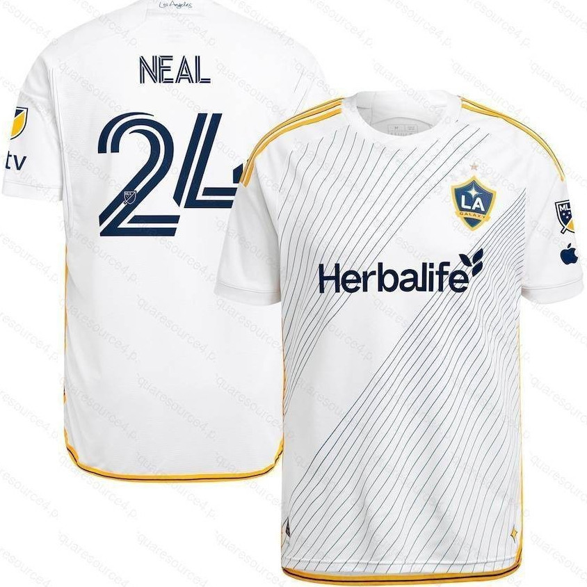 เสื้อทีมฟุตบอล MLS Jalen Neal LA Galaxy แบบแขนสั้น ไซส์ S-XXXXL สำหรับปี 2024-2025