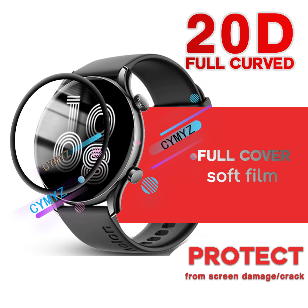 Aolon GTR 3 2 Ultra Film Full Cover Protective Film ฟิล์มกันรอยหน้าจอ 20D ตัวป้องกันหน้าจอแบบนุ่มโค้ง Aolon GTR 3 2 Ultra ฟิล์มกันรอยหน้าจอ
