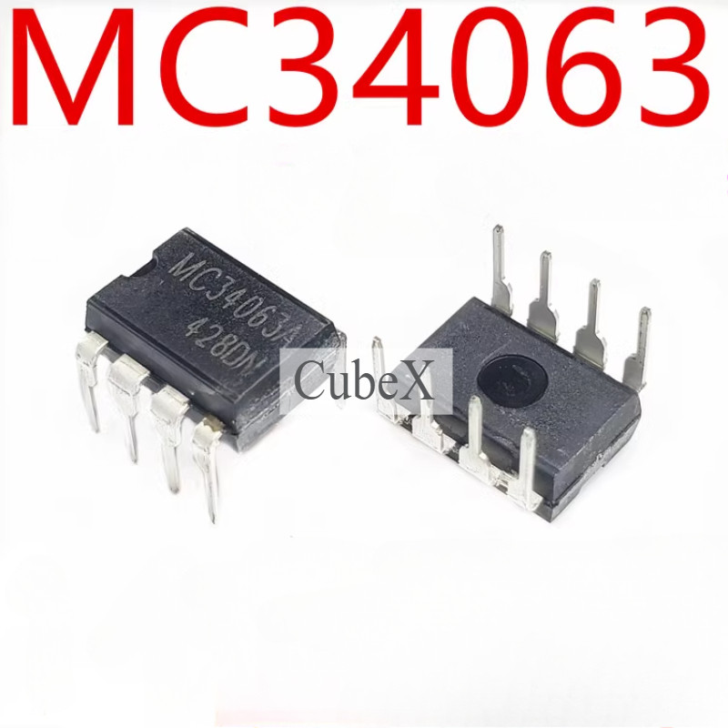 20/10 ชิ้น Original MC34063 MC34063API 34063API Converter Controller IC DIP-8
