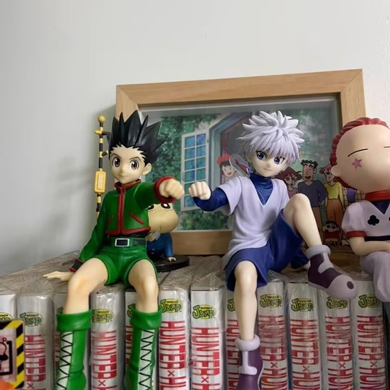Hot อะนิเมะรูป Hunter x Hunter Gon Freecss และ Killua Zoldyck Action Figure PVC ตุ๊กตาของเล่น