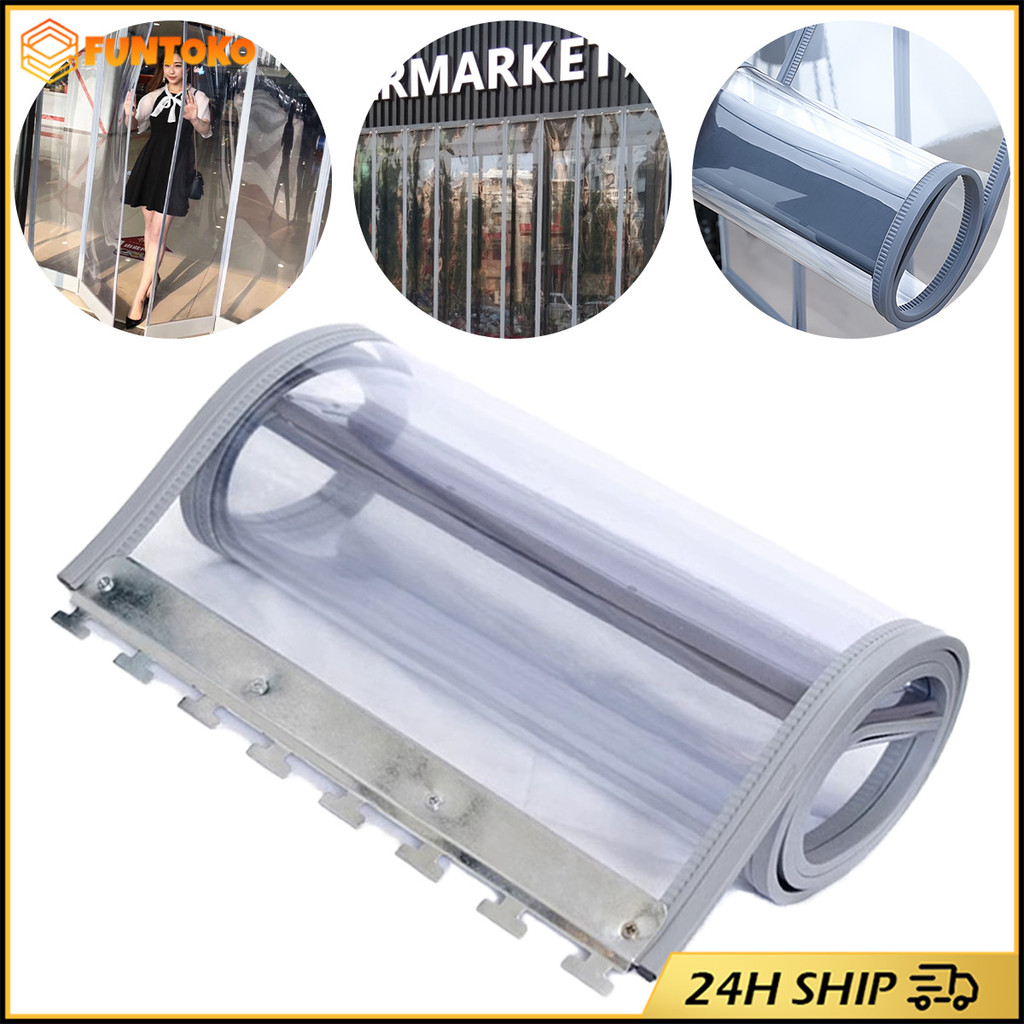 สินค้ามีคุณภาพ ม่านพลาสติกใสPVC หนา2mm.ม่านแม่เหล็ก ม่านpvcกั้นแอร์ หลายขนาดให้เลือก เหมาะกับร้านค้า