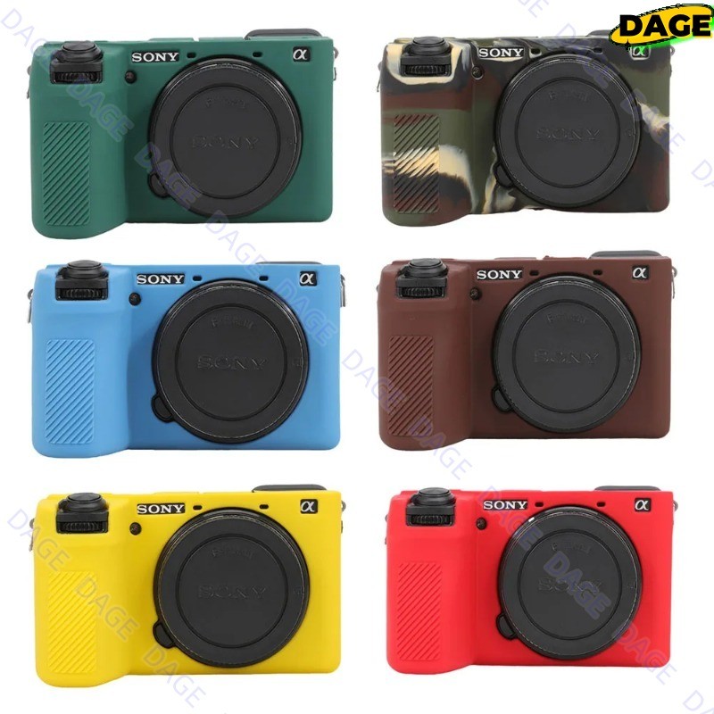 Cod A6700 เกราะซิลิโคนอ่อนนุ่มเคสกล้องสําหรับ Sony A6700 ILCE-6700 A6700 ฝาครอบยางผิว DAGE