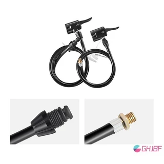 GHJBF] 70/80/120 JK Bikeค Air Extension Tube Pump Hose Air Pump Connector Bike Air Pump Tyre Inflator หัวฉีดอุปกรณ์เสริม ศ น