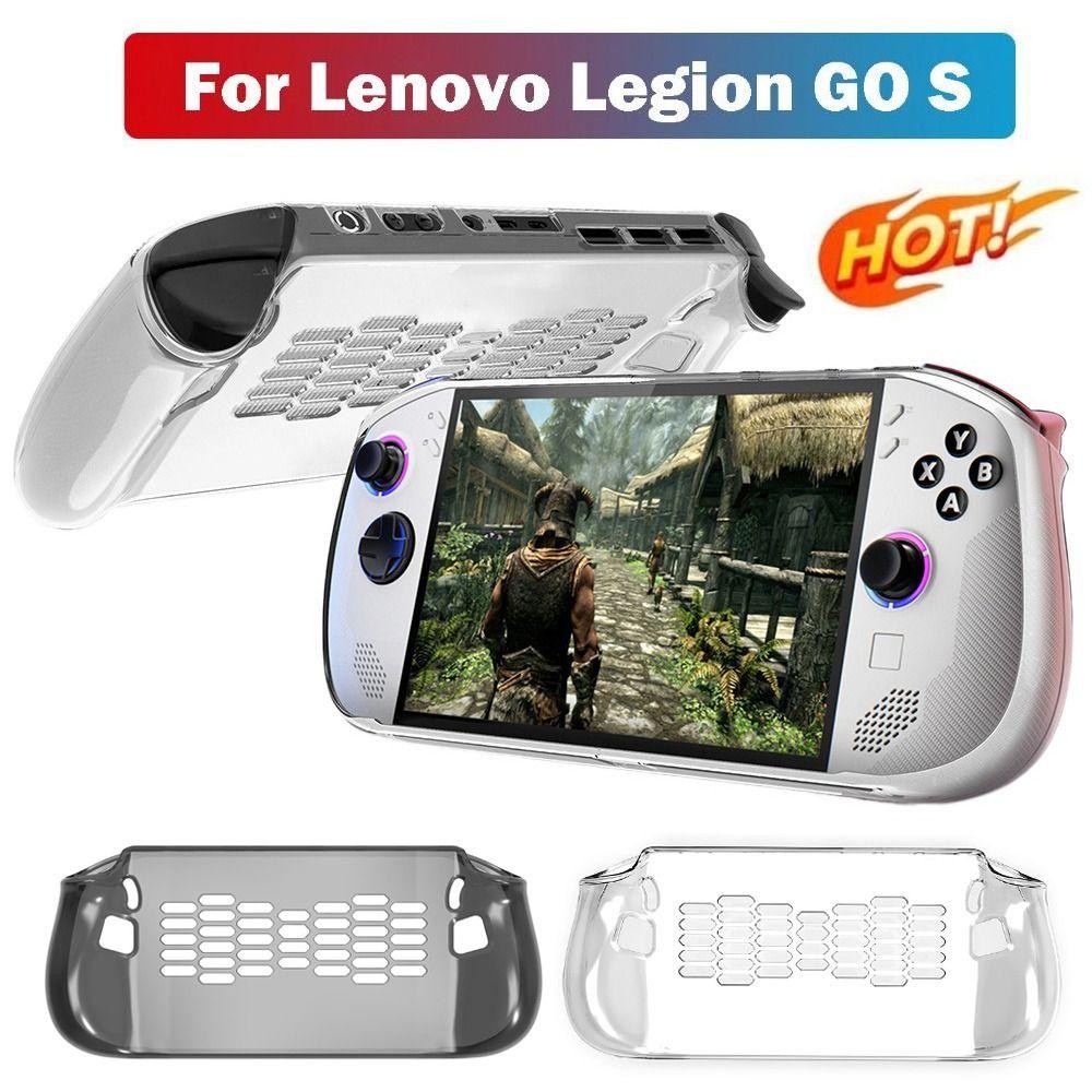 ONGIONE ฝาครอบป้องกัน, TPU Soft เกมคอนโซลมือถือ, Ergonomic กันกระแทก Anti Slip Host Shell สําหรับ Legion Go S