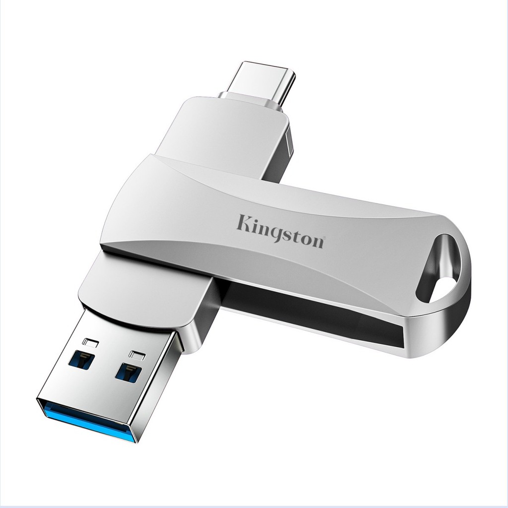 2TB Kingston กันน้ํา 3IN1 OTG แฟลชไดรฟ์ Type-C โทรศัพท์สมาร์ท PenDrive สําหรับ PC/Android/iPhone 15/ 16