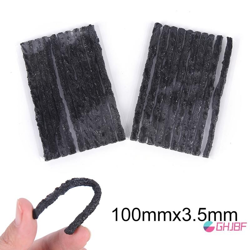 GHJBF] 20x Tubeless Tyre Puncture Repair Kit Strips Plug Car cycling Bike คอเต่า NSCคน