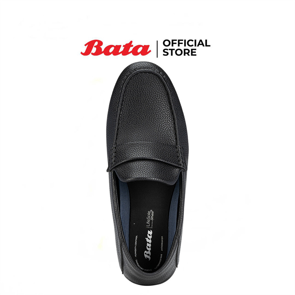 Bata บาจา รองเท้ามอคคาซีน แบบสวม สำหรับผู้ชาย รุ่น FX-AUSTIN สีดำ 8506122 สีน้ำเงิน 8509122