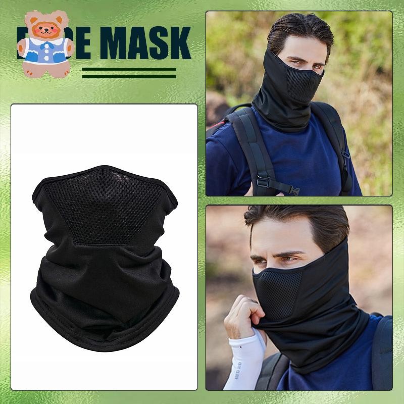 [CRS]หน้ากากขี่จักรยานผู้ชายกลางแจ้งปกคอระบายอากาศป้องกันแสงแดดหน้ากากป้องกันรังสียูวี