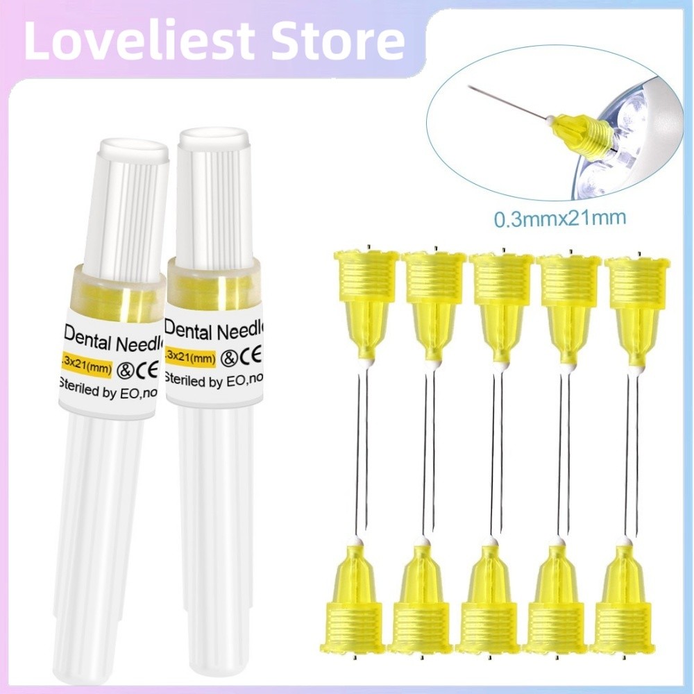 100 ชิ้นทิ้ง ฟิโบรบลาสต์ พลาสม่าปากกาเข็ม 30 กรัม 21/25 มิลลิเมตรกระชับผิวเม็ดสีกําจัดเข็ม