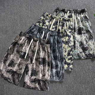 MUHANLU กางเกงขาสั้นแฟชั่น กางเกงลำลองสามารถสวมใส่ได้ทั้งชาย…