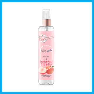 Eversense X Benice Peachy Peach And Shea Butter Body Mist 100ml เอเวอร์เซนส์ น้ำหอมสูตรเนื้อคล้ายน้ำนม.