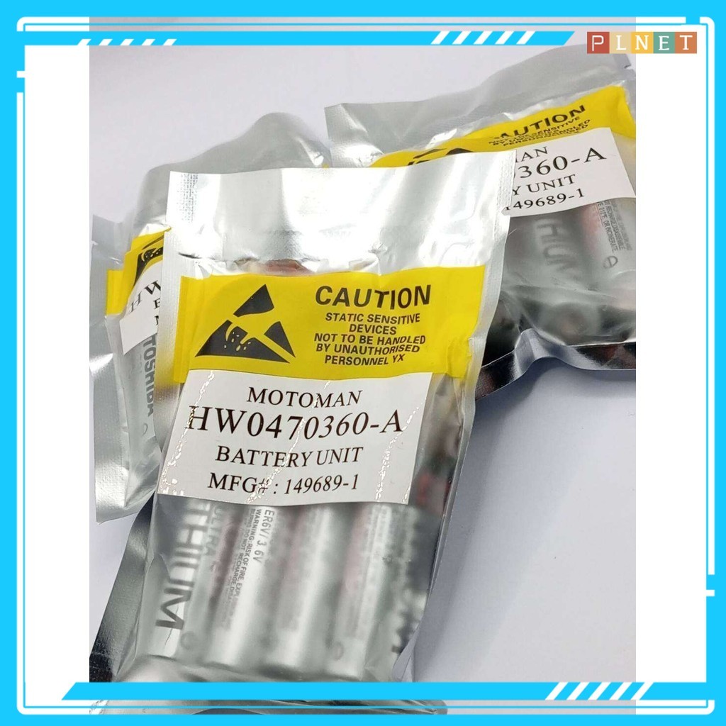 HW0470360-A  YASKAWA  แบตเตอรี่ลิเธียม ER6 2000mah TOSHIBA PLC Lithium Battery