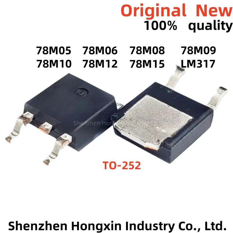 1-5PCS 78M05 78M06 78M08 78M09 78M10 78M12 78M15 LM317 TO252 L78M05CDT L78M06CDT L78M08CDT L78M10CDT