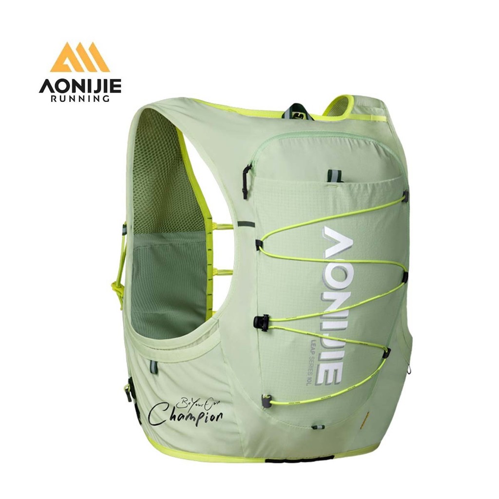 AONIJIE C9116 10L กีฬากระเป๋าเป้สะพายหลังกลางแจ้งน้ําหนักเบาวิ่ง Rucksack Hydration Pack