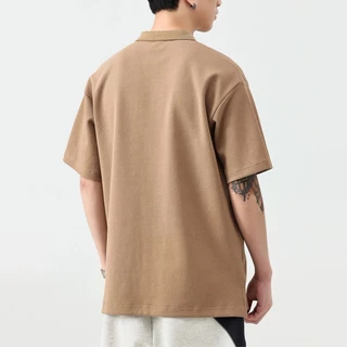 🔥BECoolMan🔥เสื้อโปโลผู้ชาย ฤดูร้อนรุ่นใหม่ คอปกครึ่งแขน หลวมแมทช์ลุคง่าย ลำลอง ยอดนิยม