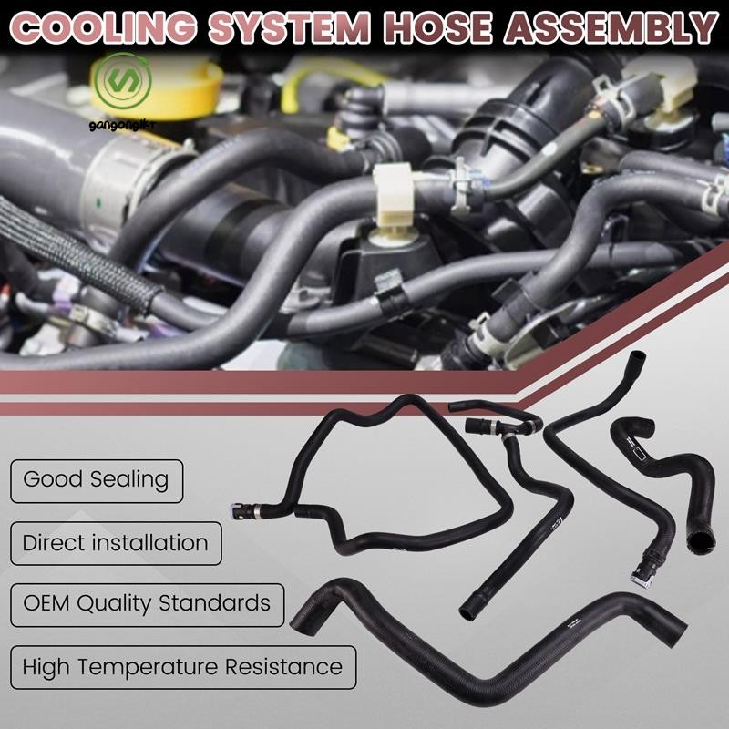 [gangong1kr]5 ชิ้น/เซ็ตหม้อน้ํารถยนต์ระบบระบายความร้อนท่อ 1754838 7m51-8274-jc สําหรับ Ford Focus 20