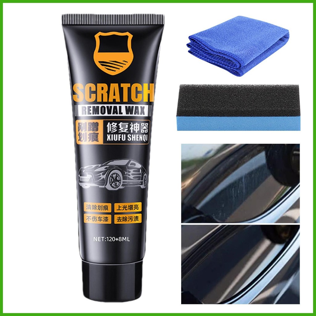 Scratch Repair Wax สําหรับรถยนต์รถ Scratch Repair Paste ขัดอเนกประสงค์ 128ml WAX สําหรับสีรถลึก Scra