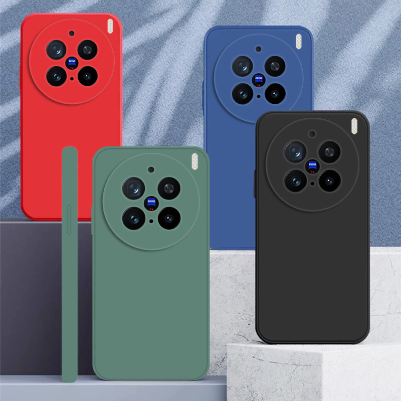 สําหรับ ViVo X200 Pro Mini กรณี ViVo X200Pro นุ่มซิลิโคนเหลวกันชน Shield ป้องกันเคสโทรศัพท์สําหรับ ViVo X100 Ultra X100S Pro