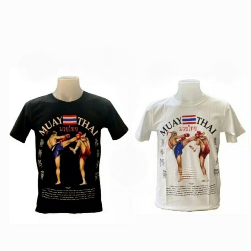 [พร้อมส่ง]Muay Thai T-Shirts Muay Thai shirts, sports shirts เซ็กซี่ หลวม ใส่สบายๆ oversize แฟชั่น y