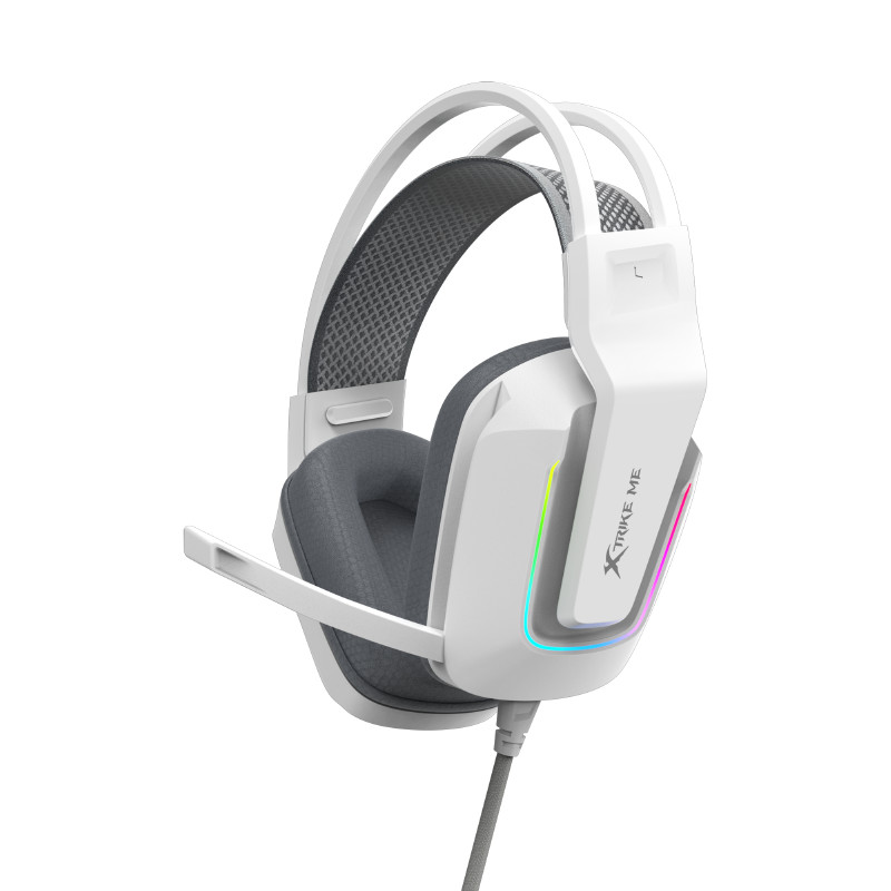 XTRIKE-ME หูฟังเกมมิ่งมีสาย รุ่น GH-712 WH สีขาว