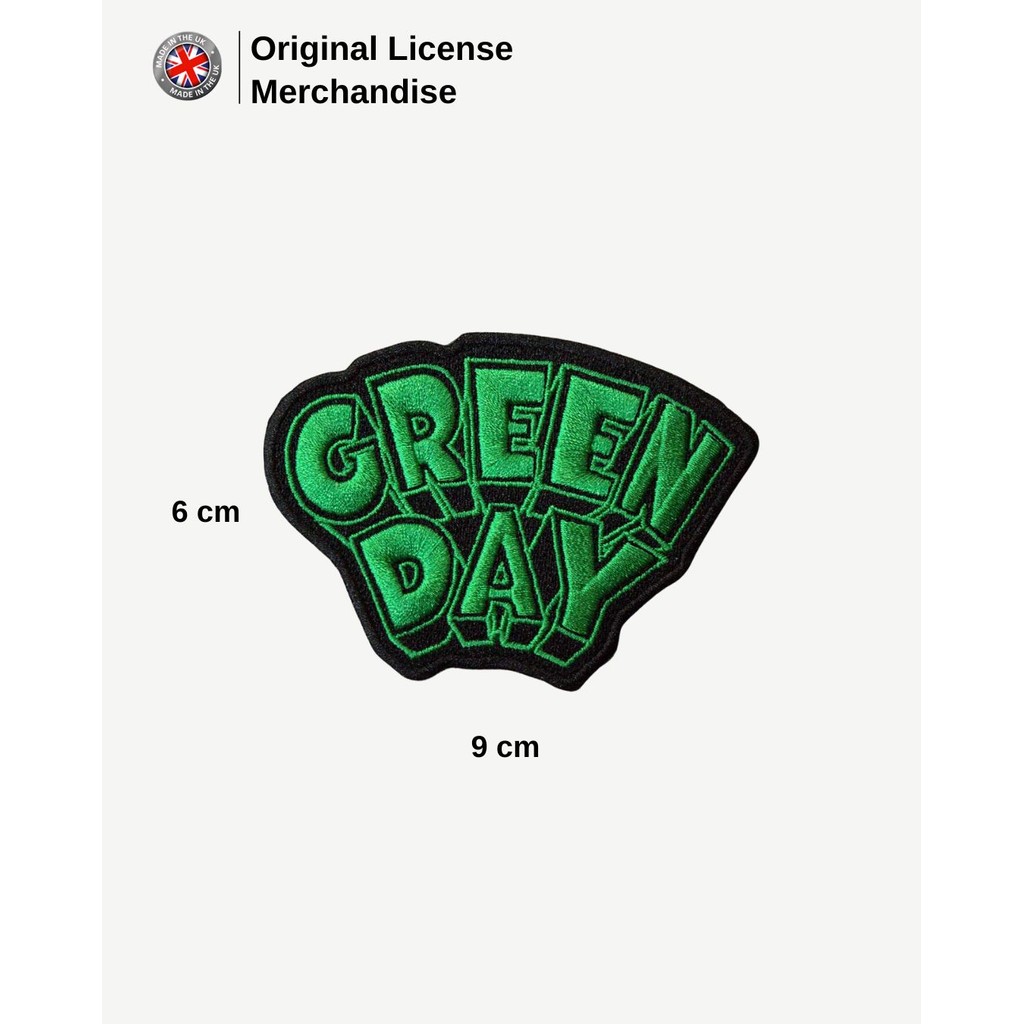 GREEN DAY - แพทช์โลโก้ Dookie