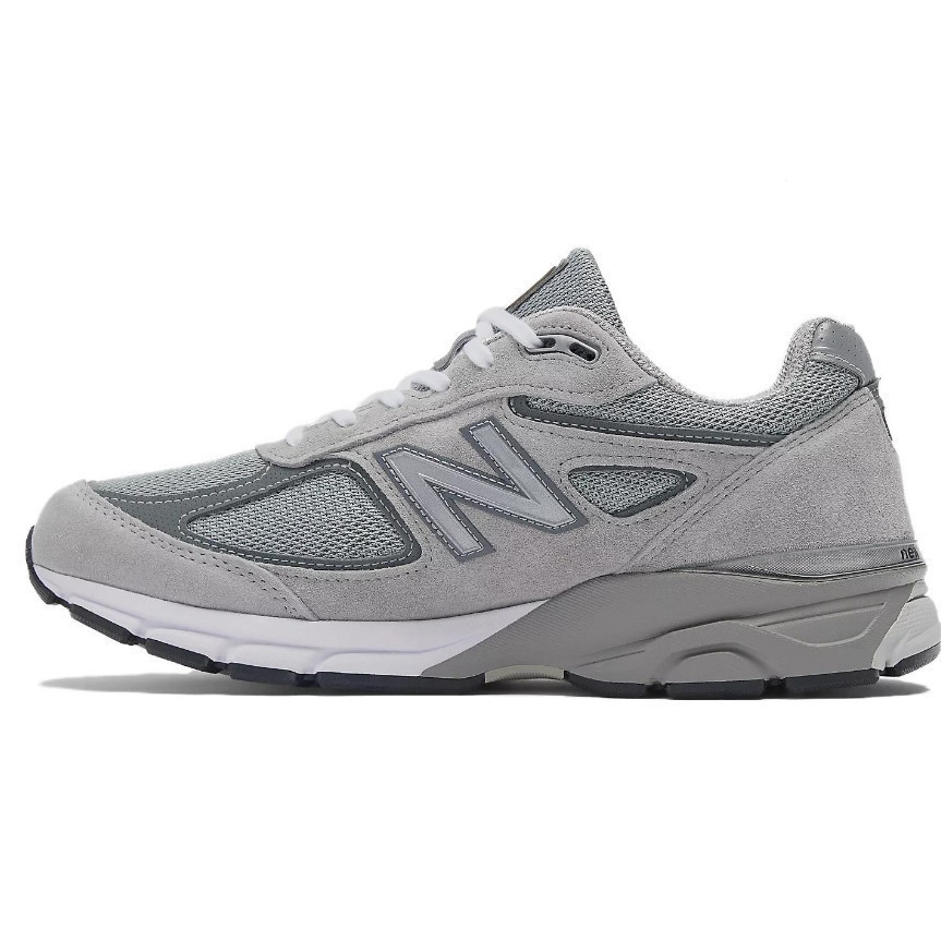 New Balance New Balance [ของแท้] NEW BALANCE NB 990 V4ลดแรงกระแทกกันลื่นทนต่อการสึกหรอรองเท้าวิ่งข้อ